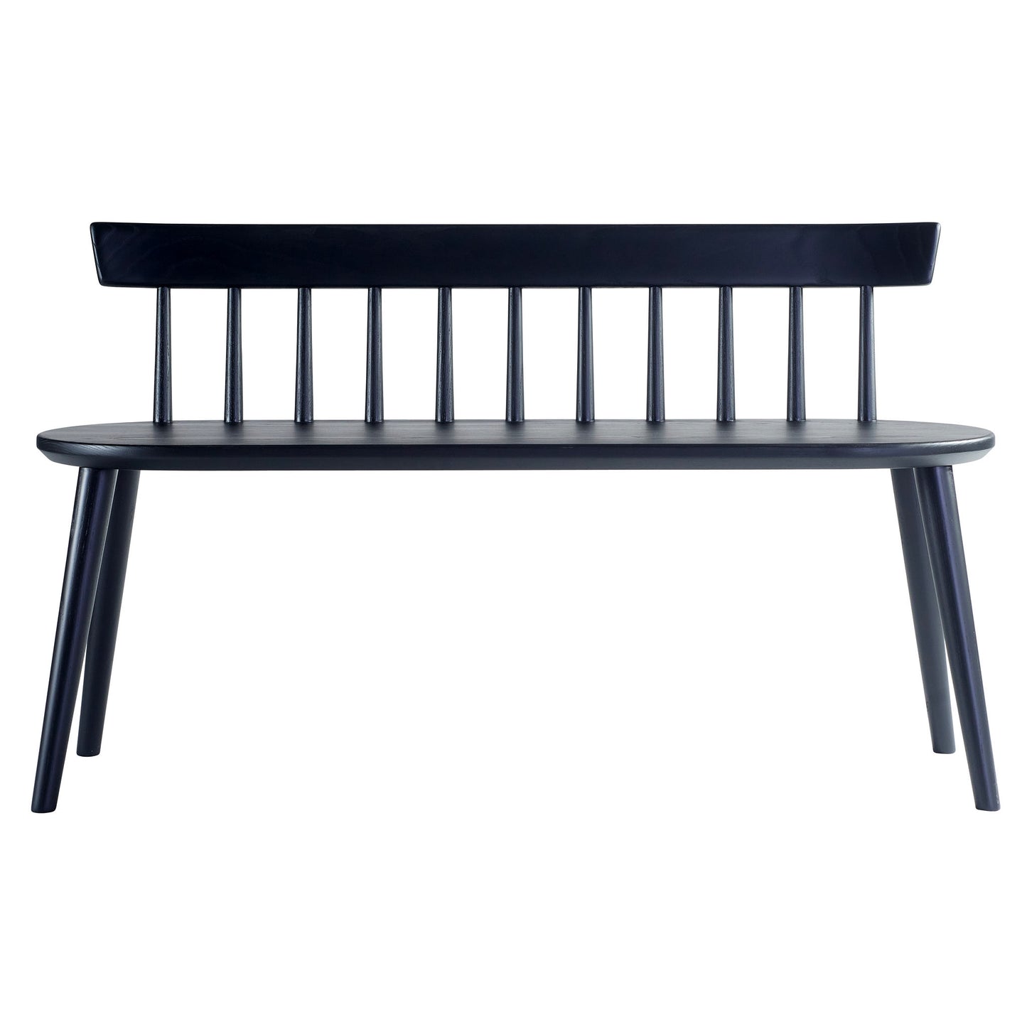 Kanon Bench Black Ash-Front view